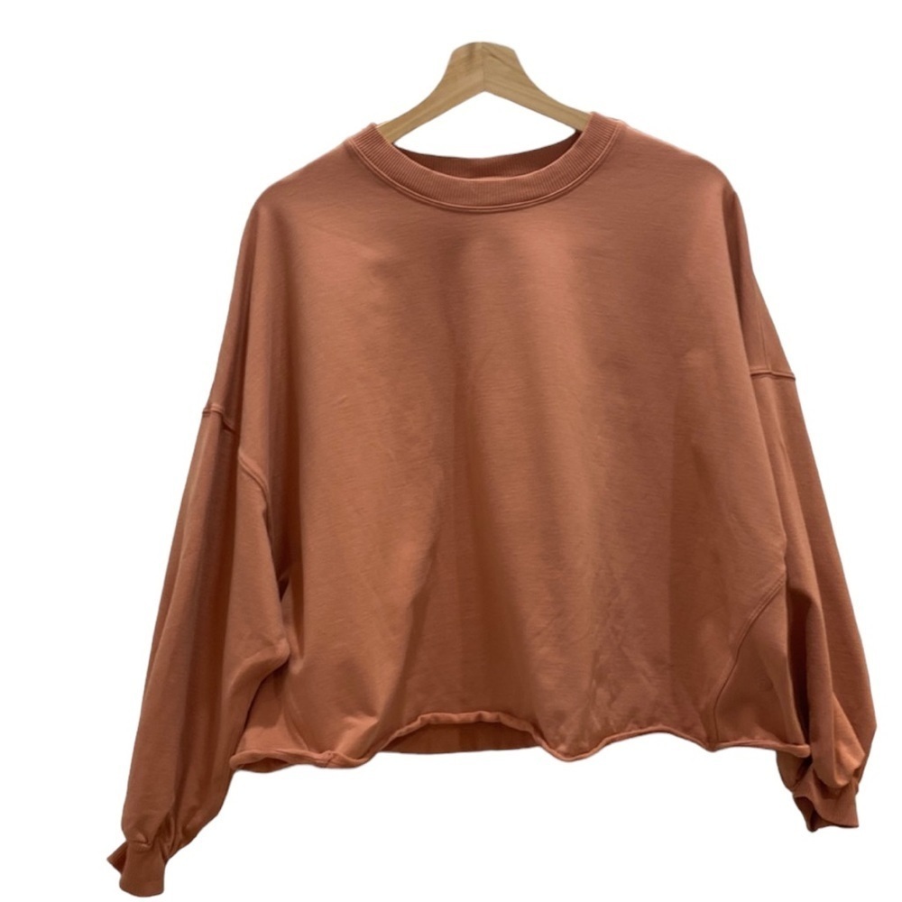 Lululemon LA Oversized Boxy Crew Pink Savannah size 10 - Picture 5 of 8